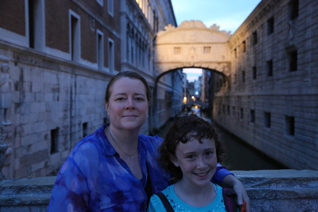 Kim & Syd at the Bridge of Sighs