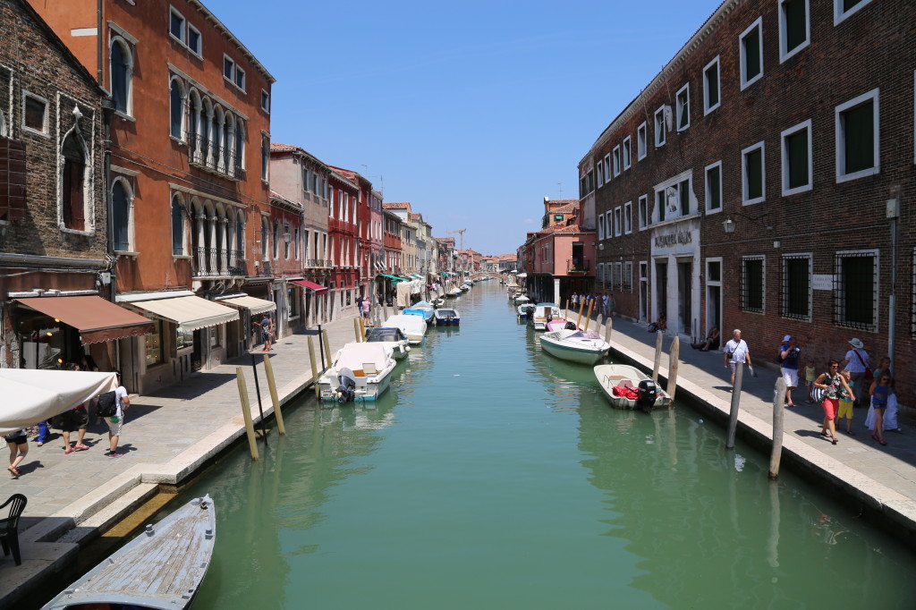 Beautiful downtown Murano.