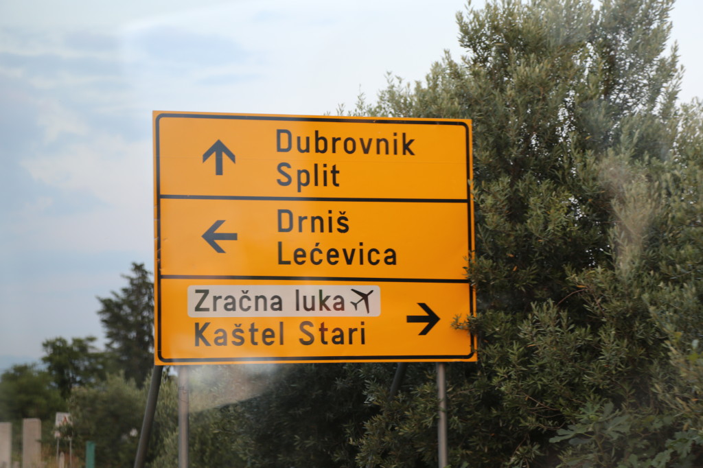 The road to Split.