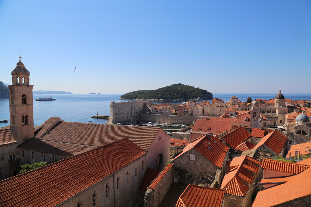 Dubrovnik in the morning.