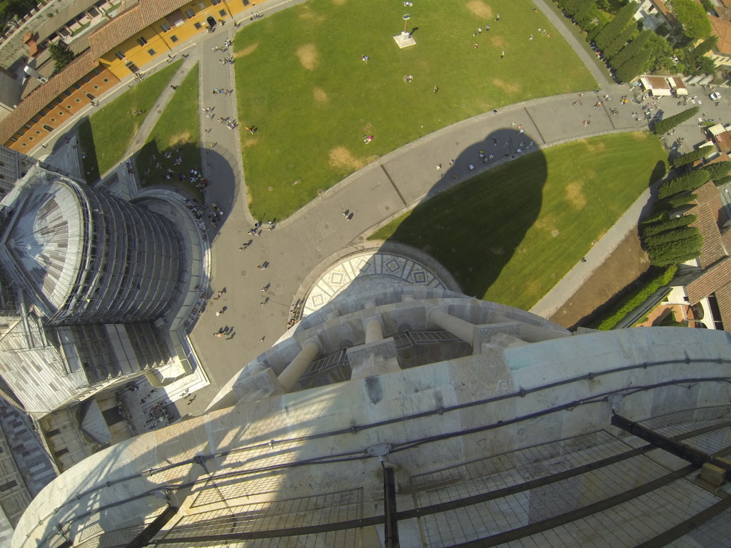 A different view from the Tower of Pisa redux.