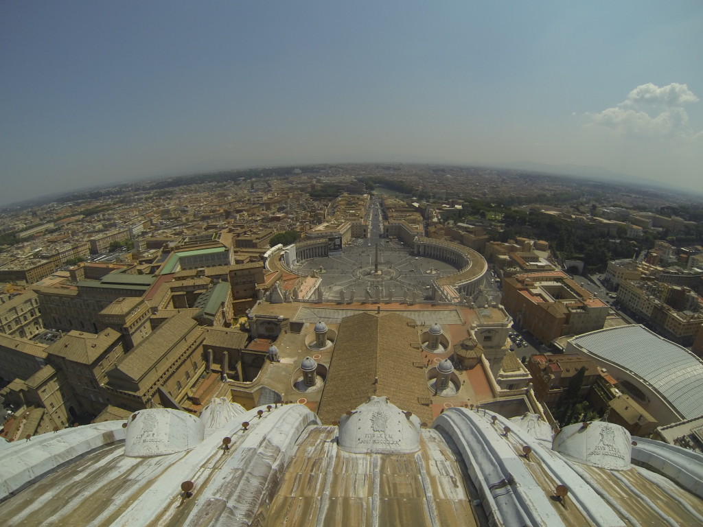 Top of the dome, Ma!