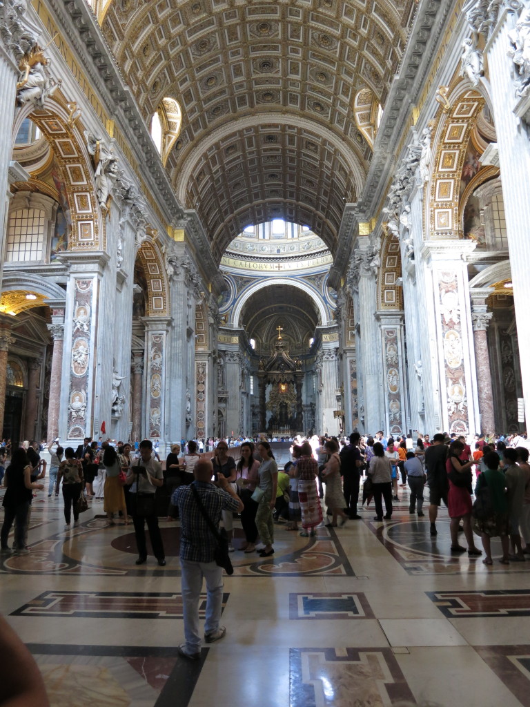 Inside St. Peters.